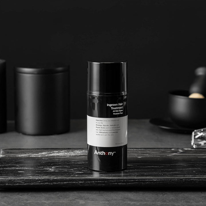 Ingrown Hair Treatment for Men Gel Solution to Calm down Razor Burn – Scar and Redness Eliminator, Bump Removal – 3 Fl. Oz