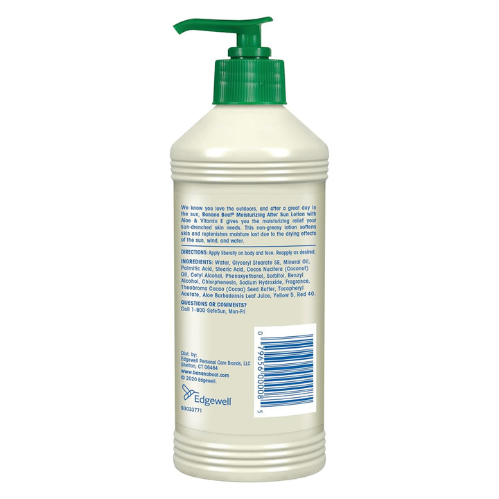 Moisturizing after Sun Lotion with Aloe and Vitamin E, 16Oz | after Sun Care,  after Sun Lotion, Sunburn Relief, 16Oz