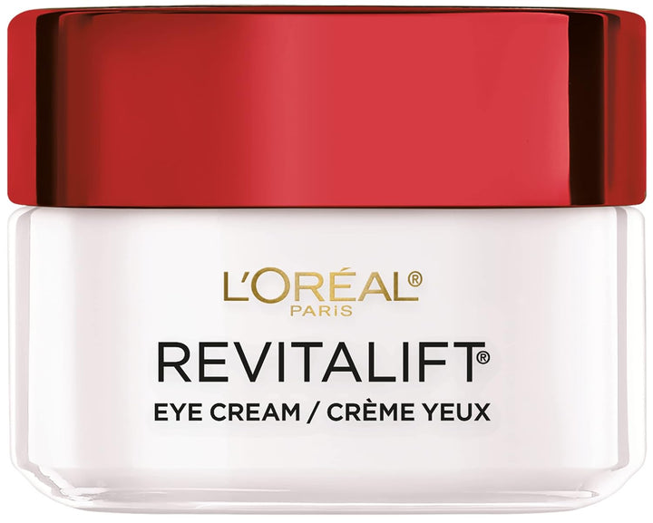 Skincare Revitalift Anti-Wrinkle and Firming Eye Cream with Pro Retinol, Treatment to Reduce Dark Circles, Fragrance Free, 0.5 Oz.