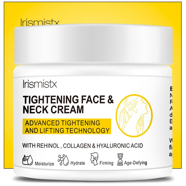 Neck Cream, Neck Tightening Cream, Skin Firming & anti Wrinkle Face Cream, Skin Tightening Cream for Face, Neck, Chest & Décolleté.