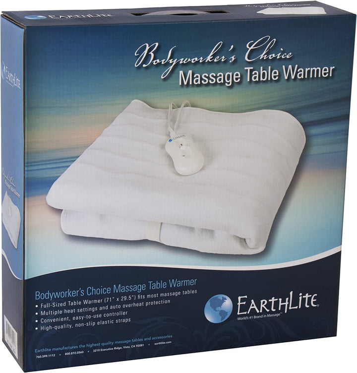 BODYWORKER’S Choice Massage Table Warmer – Three Heat Settings, Felt Lined Heating Pad (30” X 71”) | One-Year Replacement Guarantee