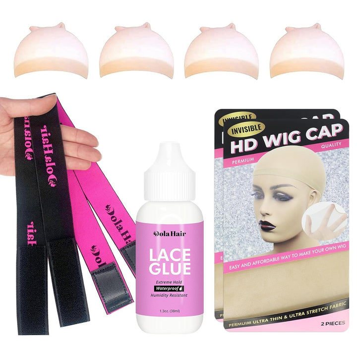 Extreme Hold Lace Glue for Wigs, Waterproof, Invisible Bonding, 1.3 Ounce