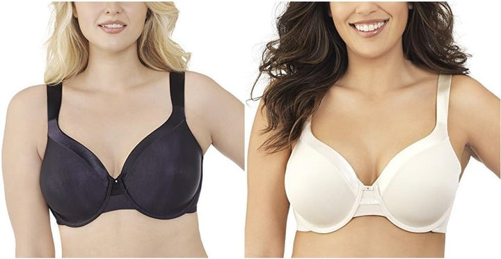 Women'S Illumination Full Figure Zoned-In Support Bra, Lightly Lined Cups up to DD