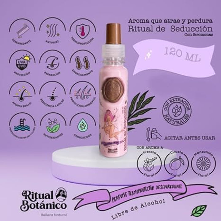 Keratina  250ML & Termo Protector 120ML Incluye Cepillo Aplicador & Manual De Instrucciones | Alisado Progresivo Organico Vegano Sin Formol Ni Amoniaco | Producto Colombiano