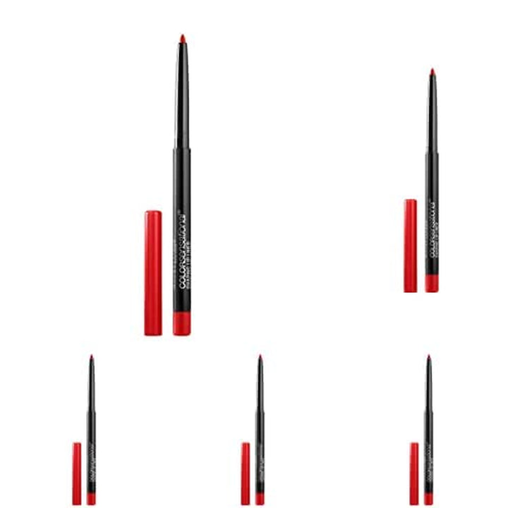 Color Sensational Shaping Lip Liner with Self-Sharpening Tip, Gone Griege, Nude, 1 Count