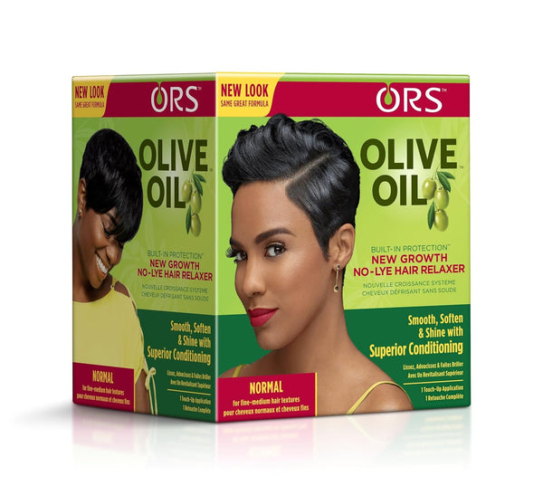 Olive Oil Built in Protection New Growth No-Lye Hair Relaxer Normal Strength