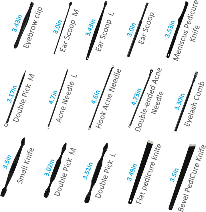 Manicure Set Professional Nail Clipper Kit-26 Pieces Stainless Steel Manicure Kit,Nail Care Tools with Luxurious Travel Case