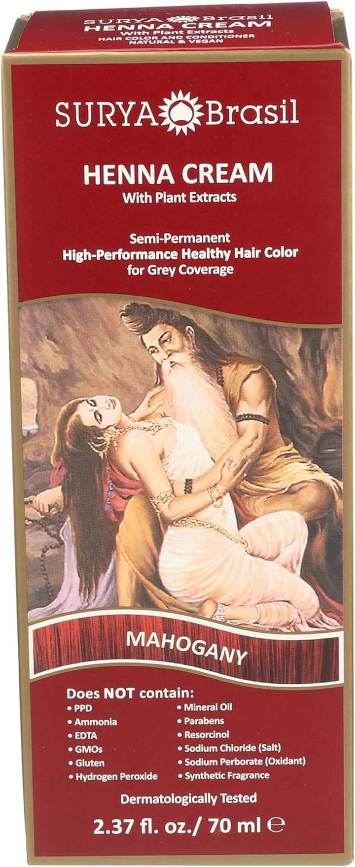 Products Henna Cream, Chocolate, 2.37 Fluid Ounce