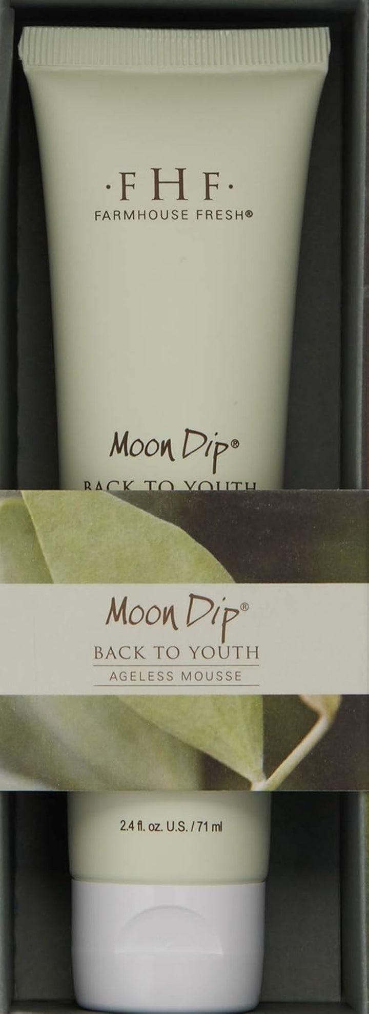Farmhouse Fresh Moon Dip Back to Youth Ageless Mousse for Hands, Oatmeal, 2 Fl. Oz.