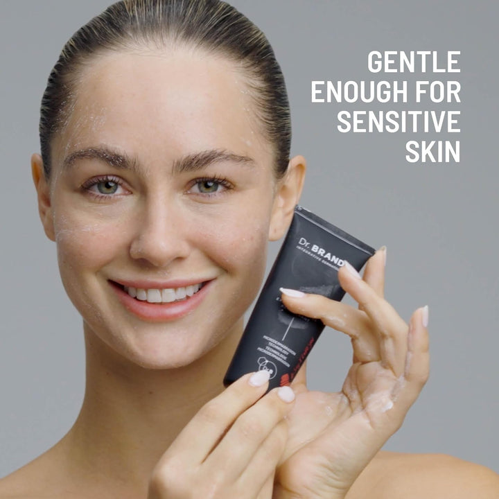 Dr. Brandt Microdermabrasion Renewing Face Exfoliator - Reduces Dull Skin, Uneven Texture, Fine Lines, Acne Scars & Wrinkles - 2.0 Oz