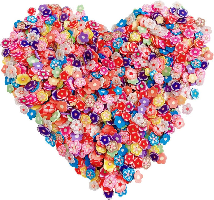 3000 PCS Clay Slices Fruit Nail Art Slices for DIY 3D Polymer Slices Making Polymer Clay Slices for Nail Art（Mixed Slices）