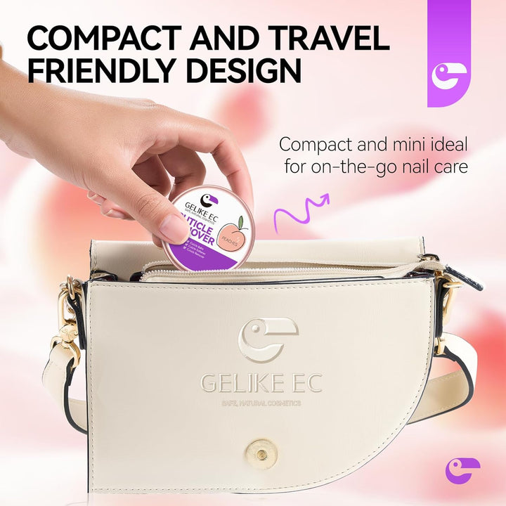 Cuticle Cream for Dry Damaged Cuticles Organic Nail Cuticle Remover for Dry, Rough Hands Cracked Rigid Skin - Professional for Salon Home Use