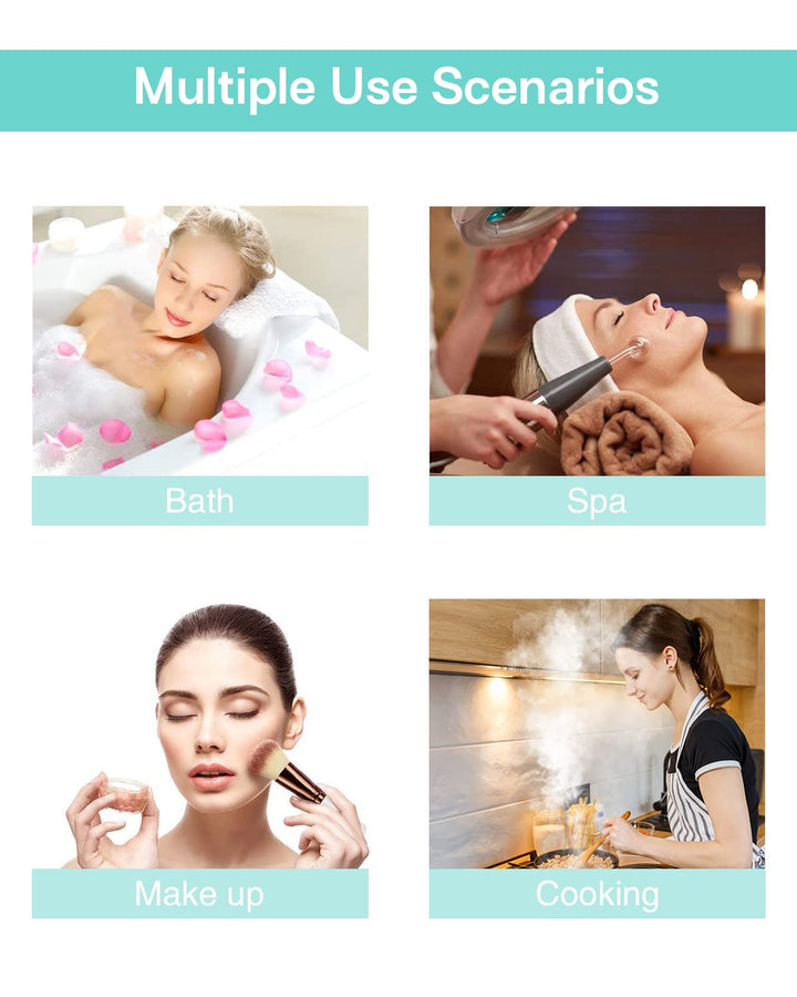 100PCS Disposable Shower Caps, Plastic Clear Hair Cap Large Thick Waterproof Bath Caps for Women, Hotel Travel Essentials Accessories Deep Conditioning Hair Care Cleaning Supplies(20.5")