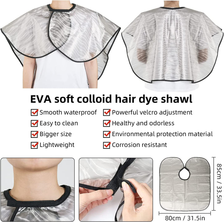 16 Pieces Hair Dye Coloring Kit- Hair Tinting Bowl, Hair Agitator, Dye Brush, Ear Cover, Hairpin, Hair Coloring Cape for Hair Dye Tools