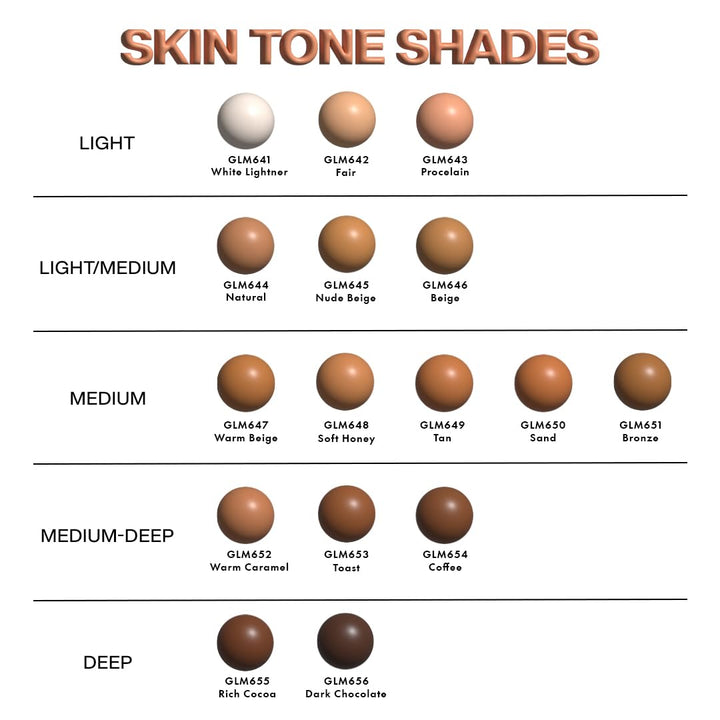 Pro Coverage Liquid Foundation, White, 0.95 Fl Oz