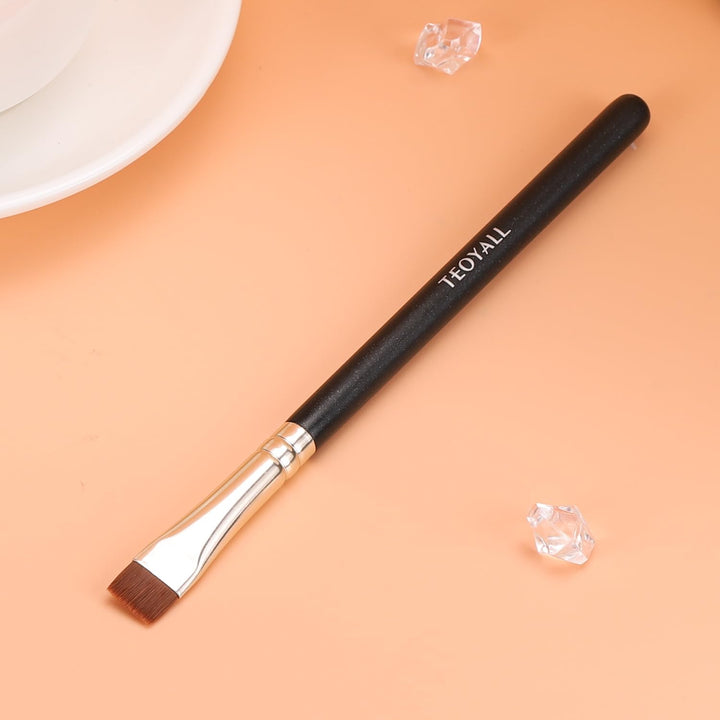 Thin Flat Eyeliner Brush, Precise Eyebrow Definer Brush, Concealer Brush for Cover Blemishes (Multifunctional Flat Brush)