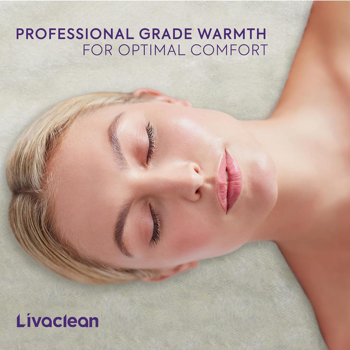 Massage Table Warmer Heating Pad - 6 Temperature Settings - 71" X 31.5” - Soft Flannel Fleece Spa Bed Warmer - Electric Massage Table Heating Pad - 2 Year Replacement Guarantee