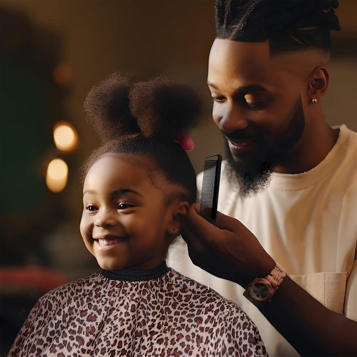 Waterproof Leopard Hair Cutting Cape - 64" X 56" Salon Cape with Adjustable Neckline for Professional Stylists and Home Use