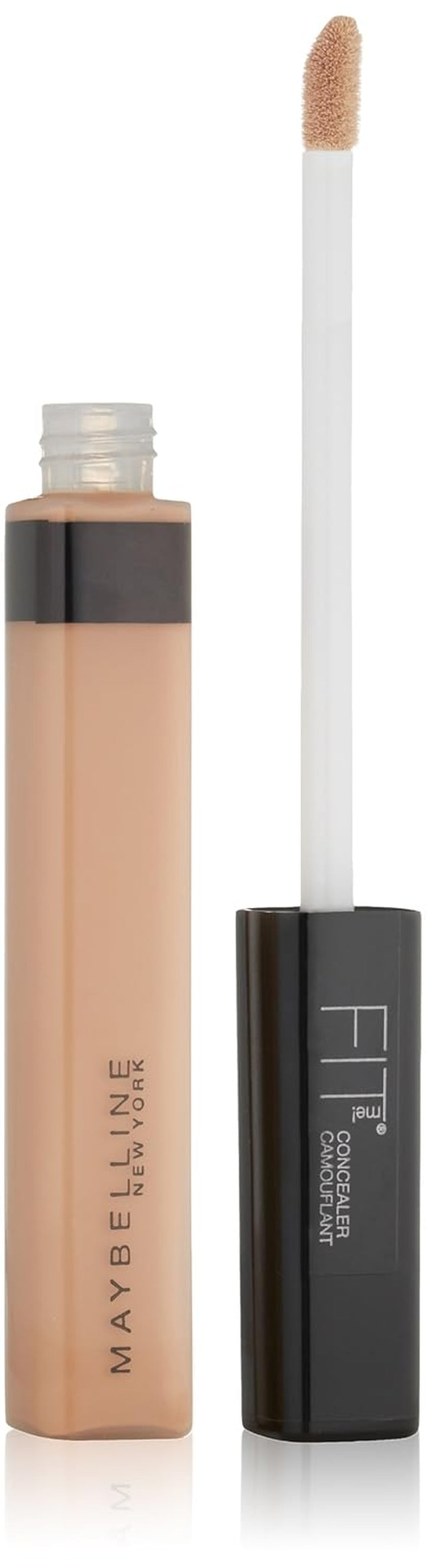 New York Fit Me Liquid Concealer Makeup, Natural Coverage, Lightweight, Conceals, Covers Oil-Free, Light, 1 Count (Packaging May Vary)