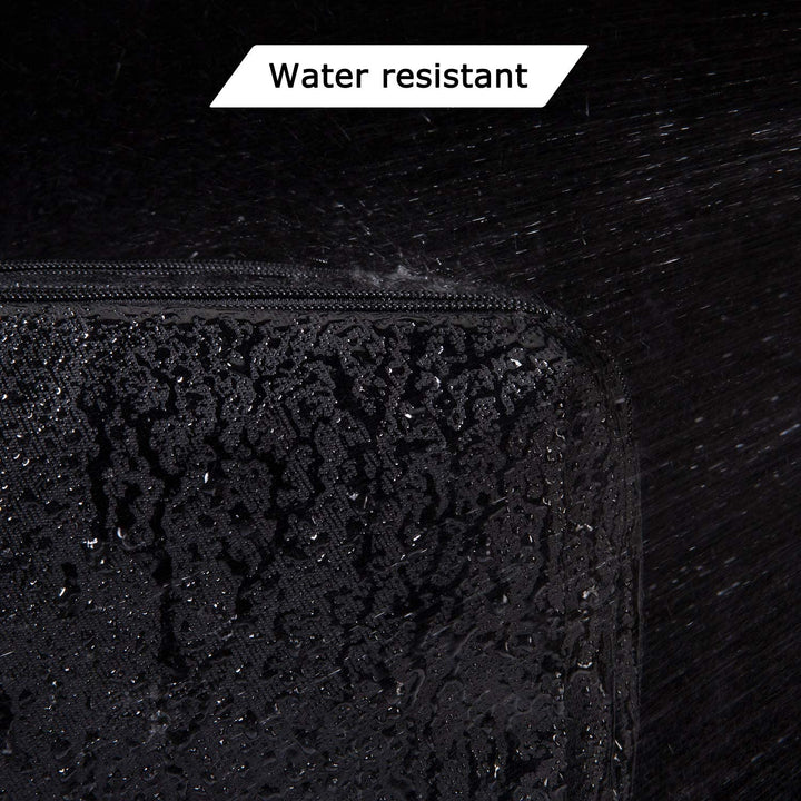 Toiletry Bag for Men, Travel Toiletry Organizer Dopp Kit Water-Resistant Shaving Bag for Toiletries Accessories, Door Room Essentials, Black-Medium