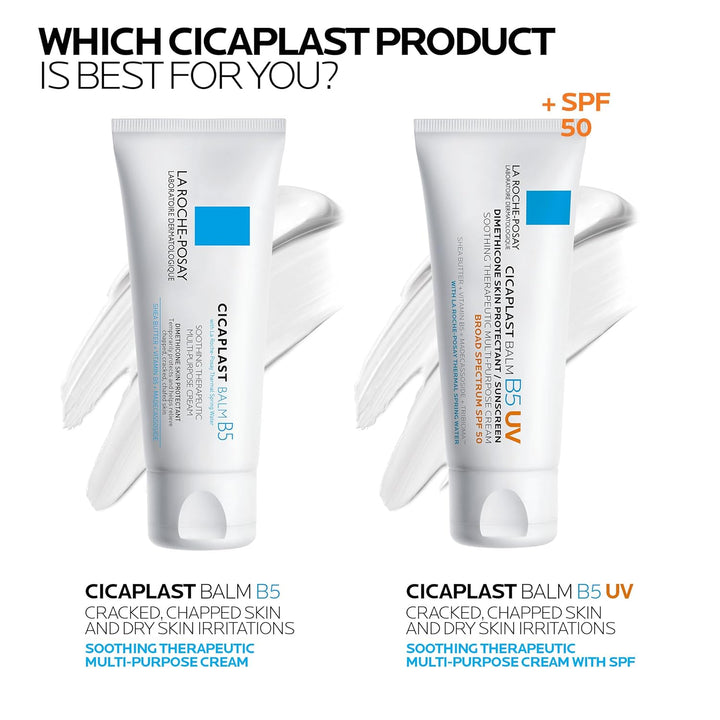 Cicaplast Balm B5, Healing Ointment and Soothing Therapeutic Multi Purpose Cream for Dry & Irritated Skin, Body and Hand Balm, Baby Safe, Fragrance Free