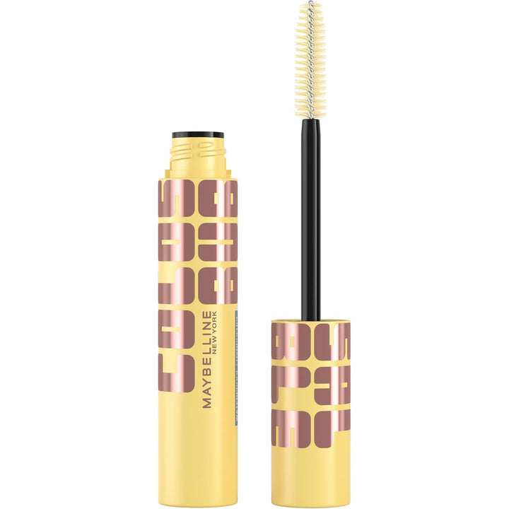 the Colossal Bubble Washable Mascara, Buildable Mascara Volume and Length Formula for Bold, Separated Lashes, Blackest Black, 1 Count