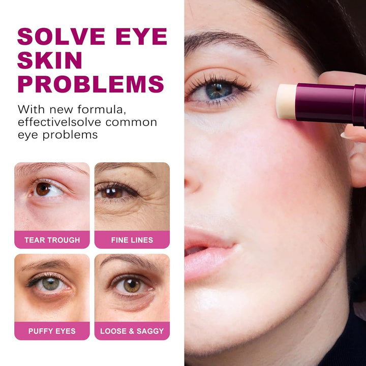 Vitaliq anti Wrinkle Calcium Balm, Stick,Wrinkle Core Stick with Calcium,Intensive Repair Moisturizing Cream,Suitable for Eyes,Neck, Face (2Pcs)