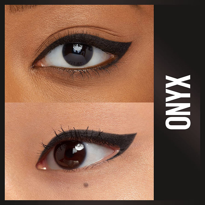 Unstoppable Waterproof Mechanical Black Eyeliner Pencil, Easy to Apply, Smooth Glide, up to 24 Hour Wear, Onyx