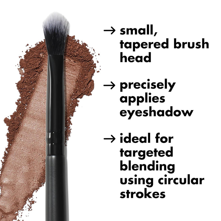 Blending Brush, Makeup Brush for Blending Eyeshadow & Concealer, Dome-Shaped, Made with Synthetic Bristles, Vegan & Cruelty-Free