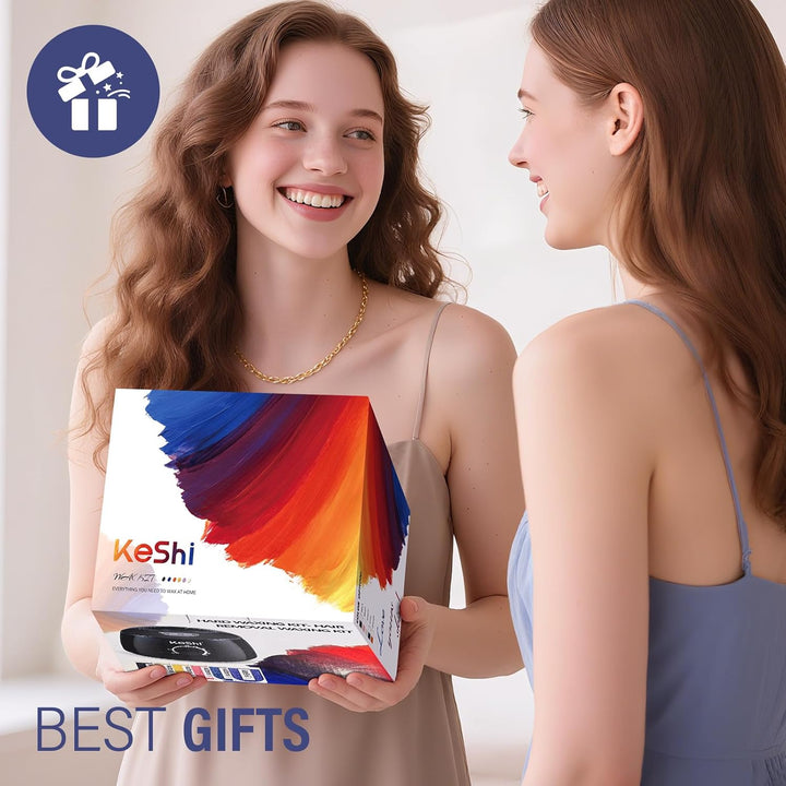 Waxing Kit, Painless Hair Removal Wax Warmer with 6 Bags Hard Waxbeans for Full Body, Legs, Face, Eyebrows & Bikini— Ideal for Both Women & Men