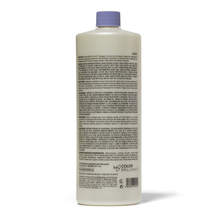 Sensitive Scalp 10 Volume Creme Developer, ic Buffers and Conditing Protein to Help Scalp Sensitivity, 32 Ounce