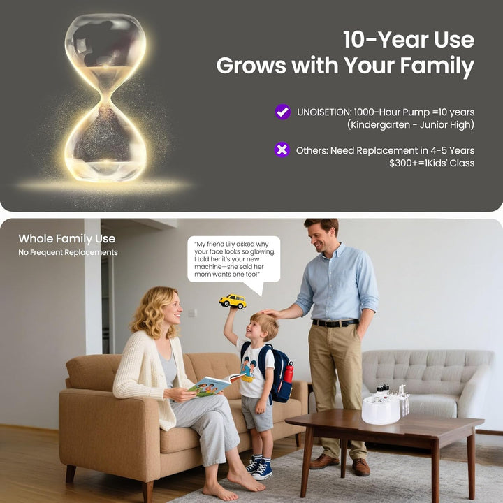 Diamond Microdermabrasion Machine Professional, 3 in 1 Dermabrasion Facial Peeling Skin Care Device for Salon Personal Home Use