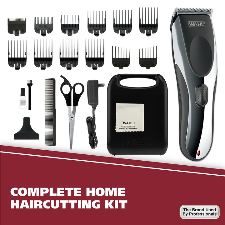 Clipper Rechargeable Cord/Cordless Haircutting & Trimming Kit for Heads, Longer Beards, & All Body Grooming - Model 79434