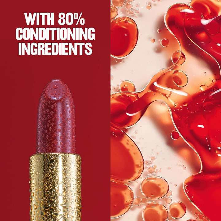 Super Lustrous Lipstick, Creamy Formula for Soft, Fuller-Looking Lips, Moisturized Feel, 755 Bare It All, 0.15 Oz