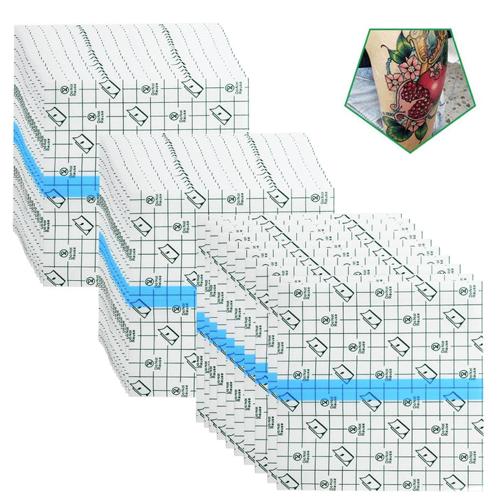 Tattoo Aftercare Bandage Roll 6" X 2 Yard - Waterproof Transparent Film for Tattoo Initial Healing and Skin Repair Adhesive Tattoo Supply Wrap