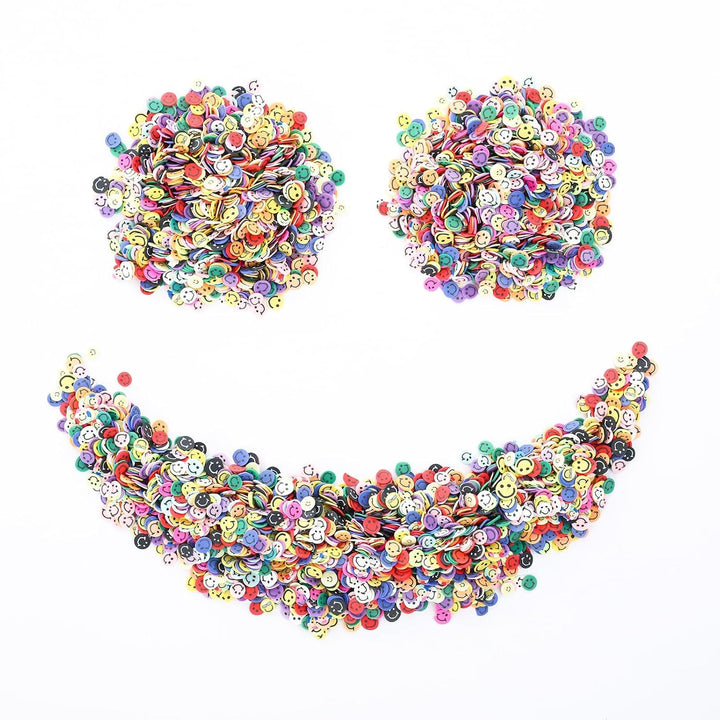 5000PCS Nail Art Slices - Cute Design Polymer Clay Slices for Nail Art, Slime Making, DIY Craft (Halloween)