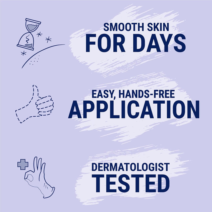 Hair Remover Sensitive Formula Glide on Depilatory Cream 3.3 Oz