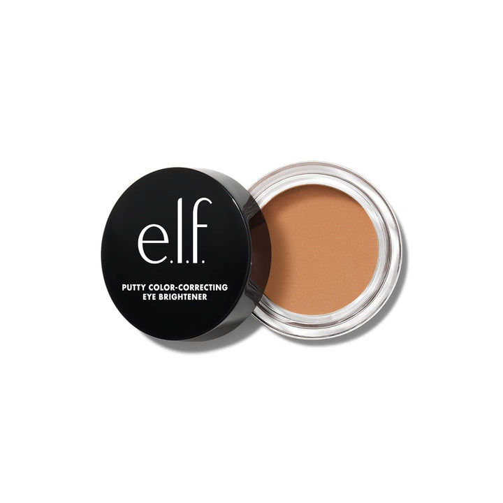 Putty Color-Correcting Eye Brightener, Under-Eye Brightener & Primer Reduces Appearance of Dark Circles, Vegan & Cruelty-Free, Light/Medium