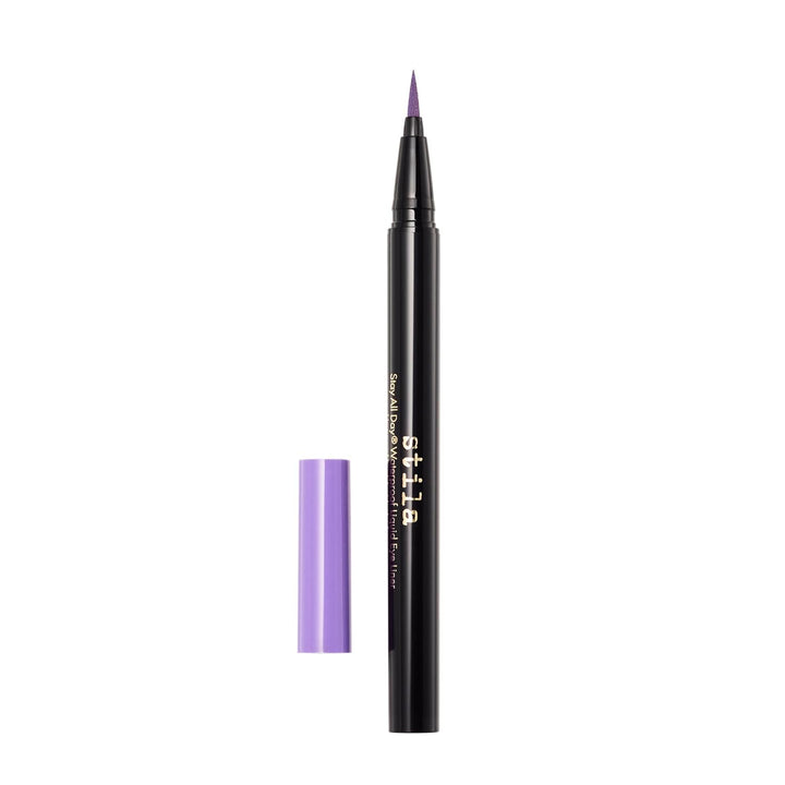 Waterproof Liquid Eye Liner, Stay All Day Makeup with Fine Brush Tip Lasting Satin Finish, Smudge-Proof & Transfer-Resistant