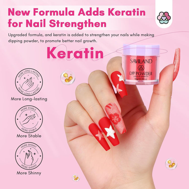 Dip Powder Nail Kit with Drill: Starter Set 30 Colors Summer Spring Keratin Dip Nails Powder with Dipping Liquid Set Activator Base Top Coat Cuticle Oil for DIY Manicure Nail Art