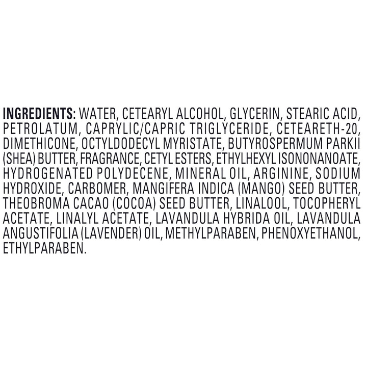 Lavender Body Butter Hand and Body Lotion, Moisturizer for Women, with Essential Oils for Indulgent Moisturization, 7 Oz