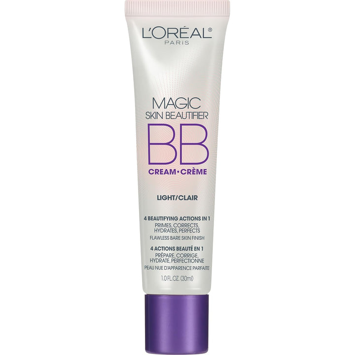 L'Oréal Paris Makeup Magic Skin Beautifier BB Cream Tinted Moisturizer, Anti-Redness, 1 Fl Oz, 1 Count