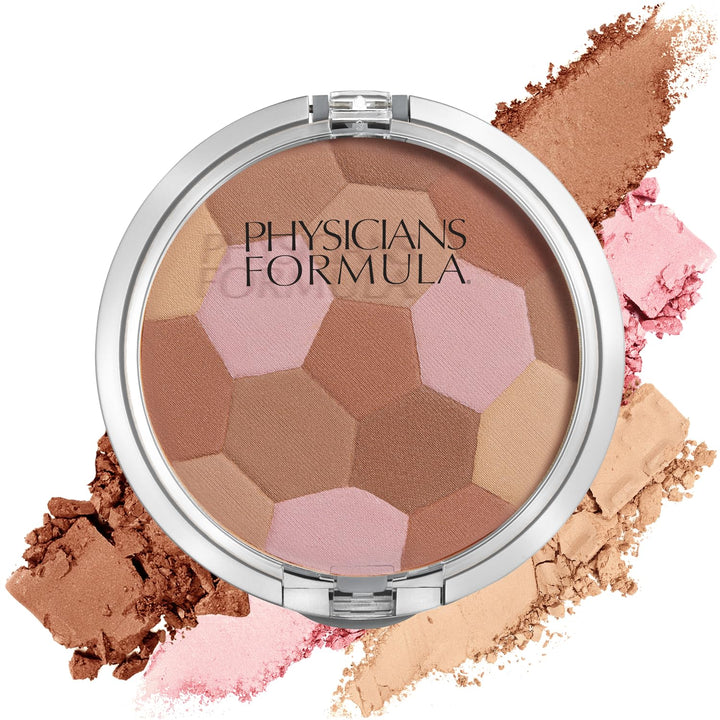 Powder Palette Multi-Colored Bronzer Bronzer, Dermatologist Tested, Clinicially Tested