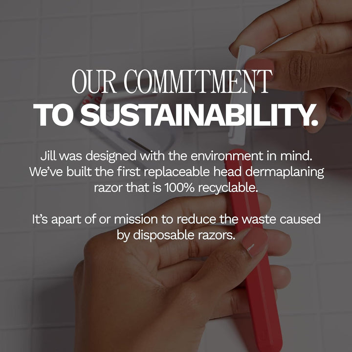 Dermaplane Starter Kit for Women in Rose – Facial Razor & Exfoliating Blade Set with Pre-Shave Magic Wipe, Gentle Skin Cleanser, Glow Moisturizer & 2 Disposable Dermaplane Blades