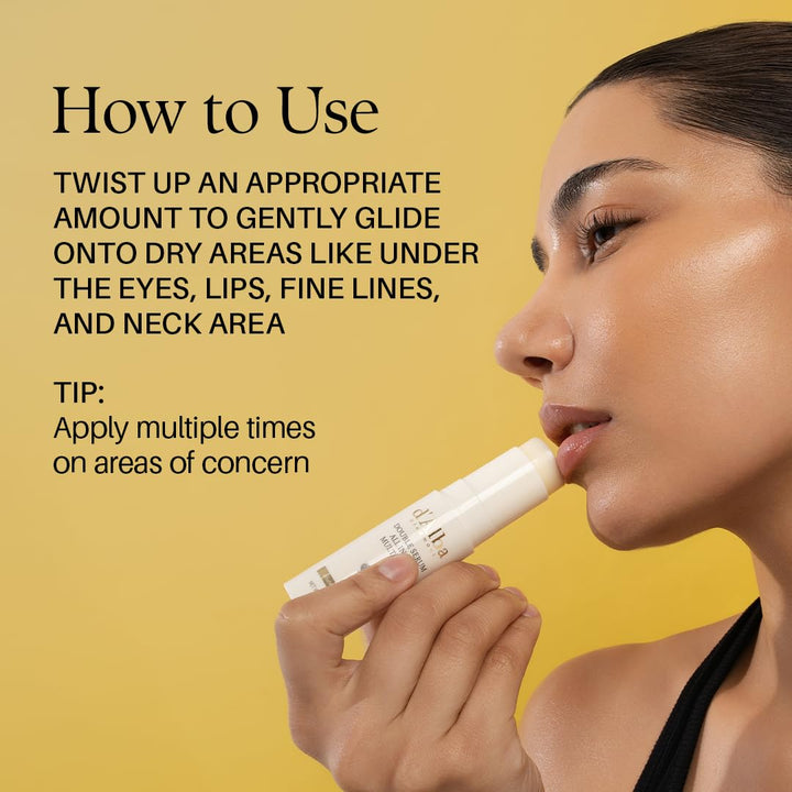 Italian White Truffle Double Serum All-In-One Multi Balm, Vegan Skincare with Vitamin C and Vegan Collagen, 3-In-1 anti Wrinkle, Eye Treatment, Dark Spot Remover