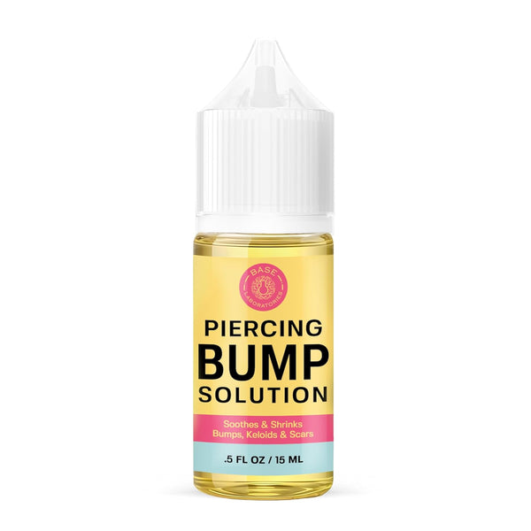 Piercing Bump Solution & Keloid Bump Removal | Soothing Piercing Aftercare for Piercing Bumps & Keloid Scar Removal | Ear & Nose Keloid Bumps Piercing Aftercare Solution Oil | 0.5 Oz