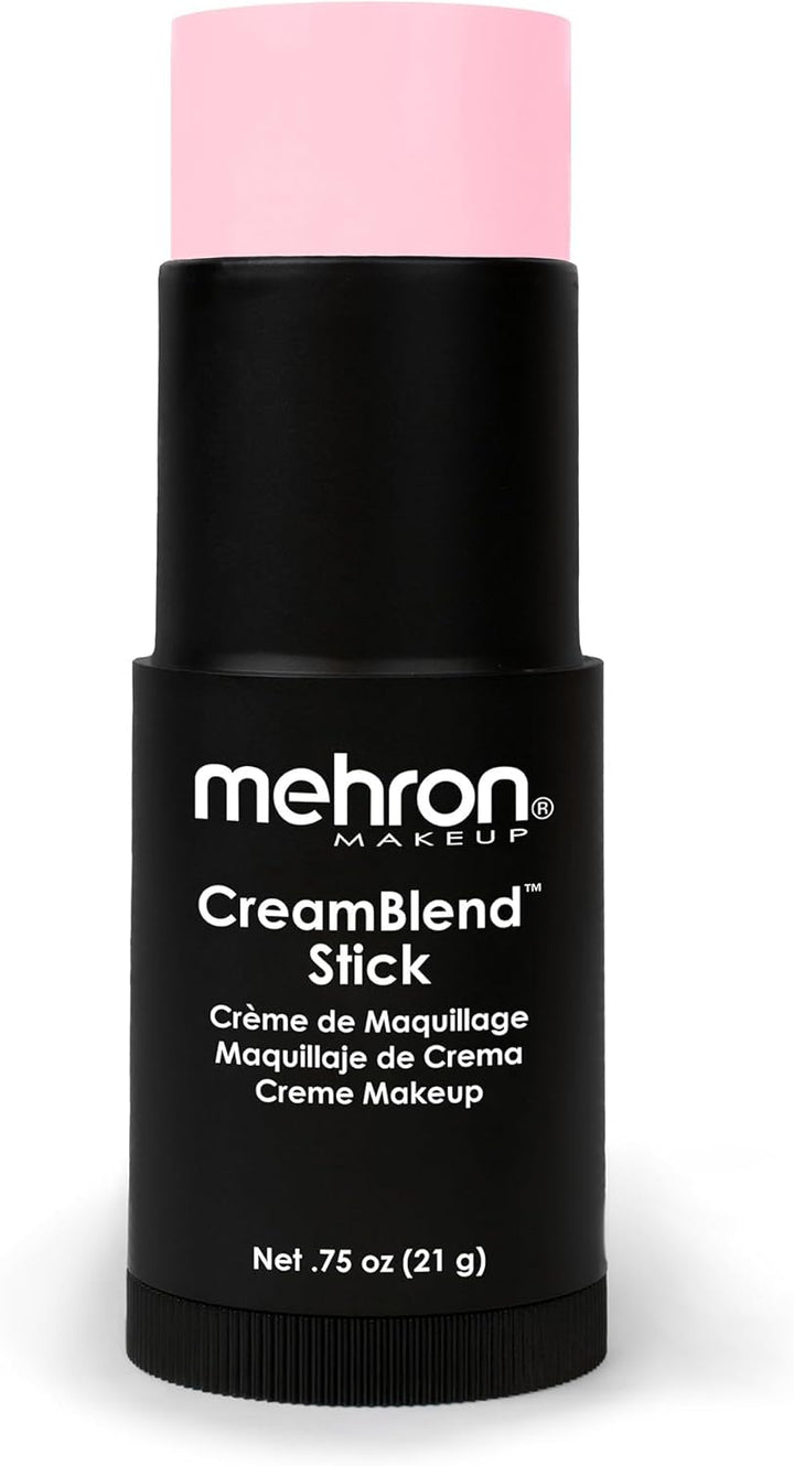 Makeup Creamblend Stick | Face Paint, Body Paint, & Foundation Cream Makeup | Perfect for Halloween .75 Oz (21 G) (White)