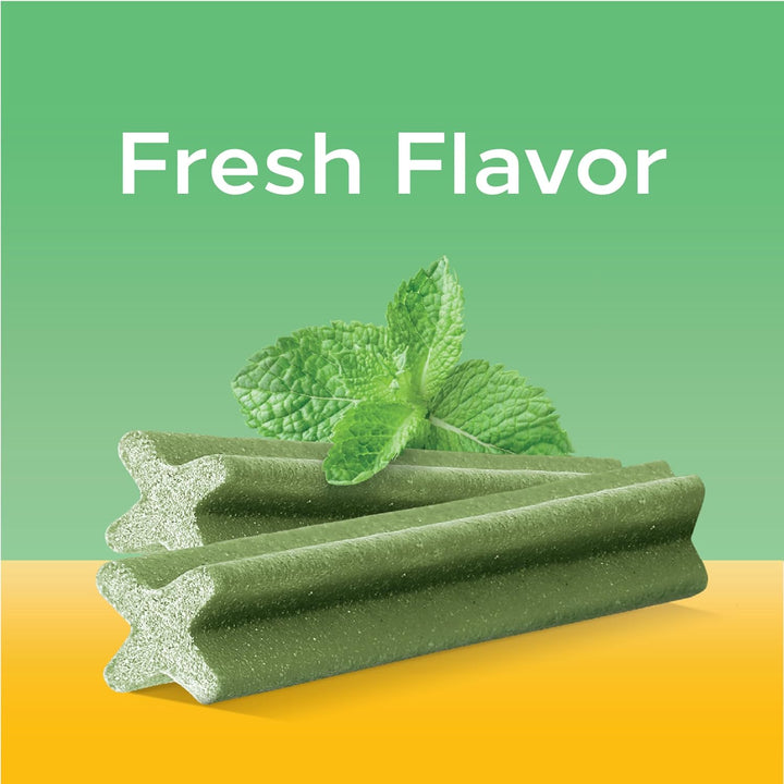 Dentastix Large Breed Dog Treats, Fresh Flavor, 1.46 Lb. Bag (28 Treats)