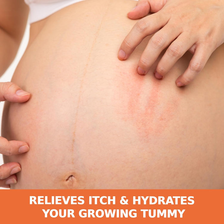 Cocoa Butter Formula Soothing Oil with Vitamin E, Dry, Itchy Skin Relief, Anti-Itch Body Oil, 5.1 Ounces