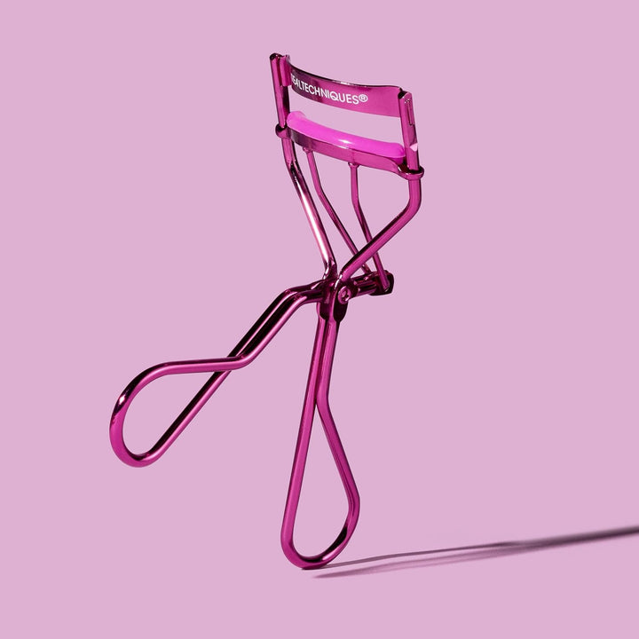 Miracle Eyelash Curler, Gentle Lash Tool for Lifted Lashes, Use with Mascara for Extra Volume, Travel-Size Lash Curler, Comfort Grip & Pinch-Free Design, Pink, Cruelty-Free, 1 Count